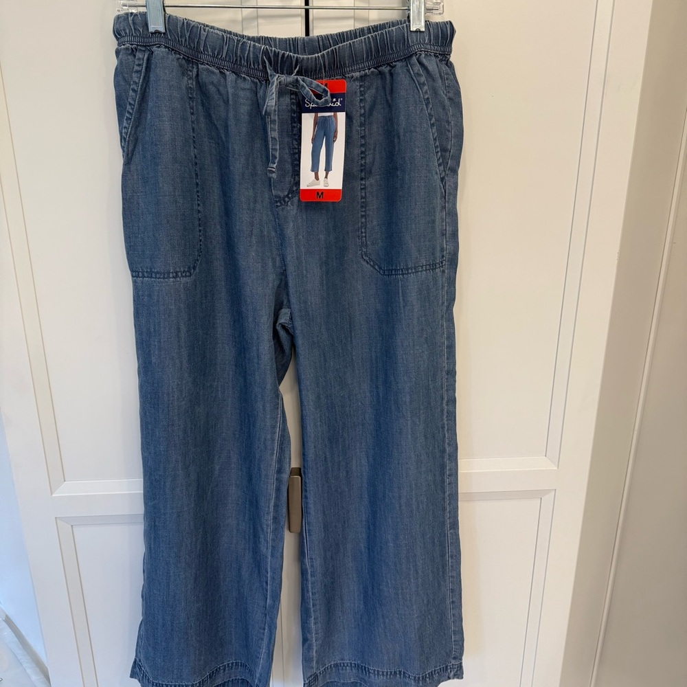 Splendid Capri Casual Blue Denim Pants